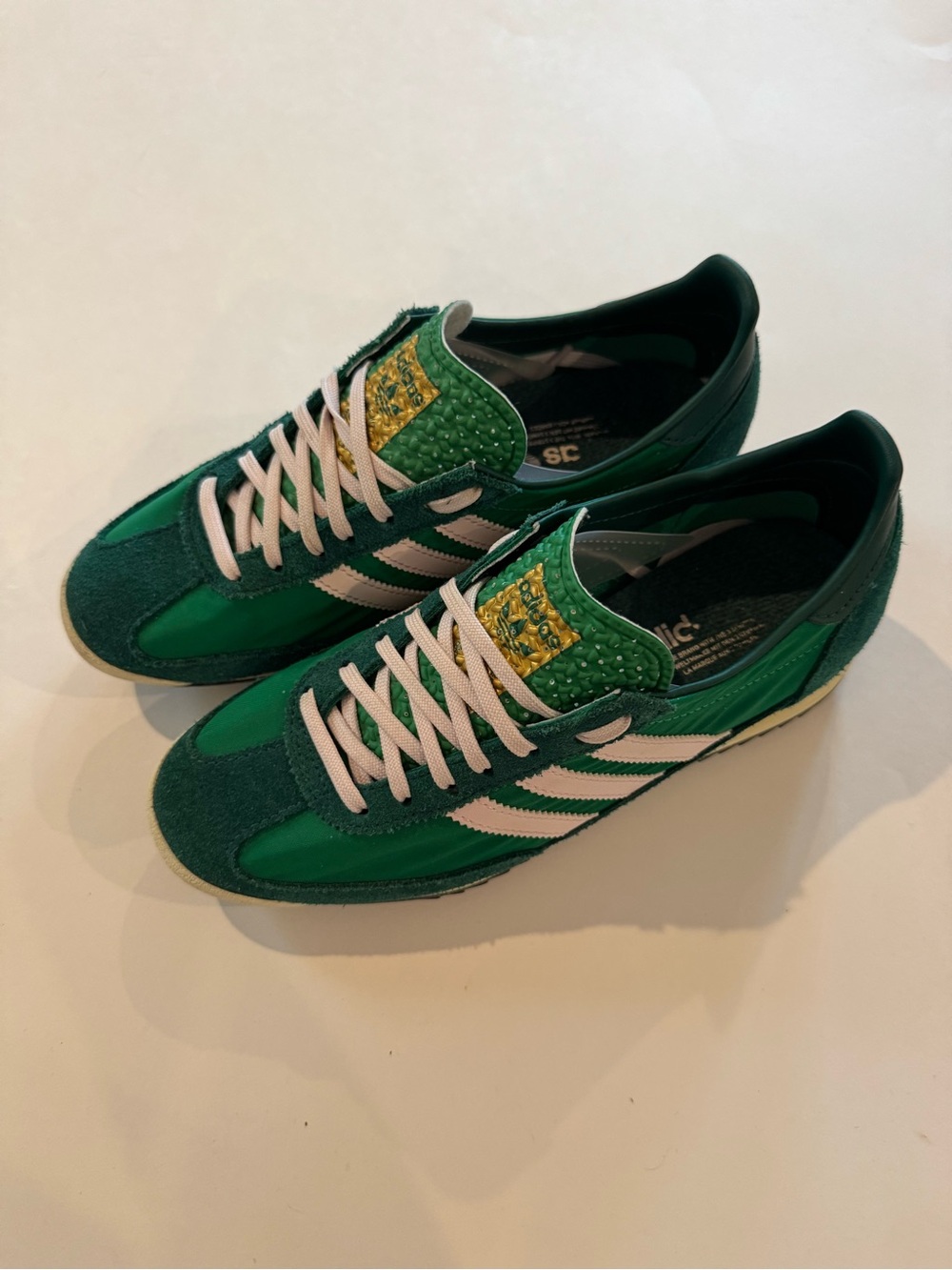 adidas Green and White Women’s Sneakers